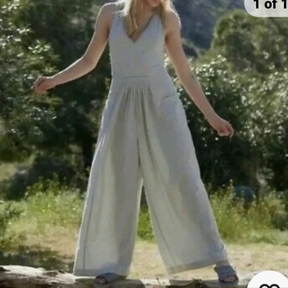 Free People Next Level Wide Leg Jumpsuit